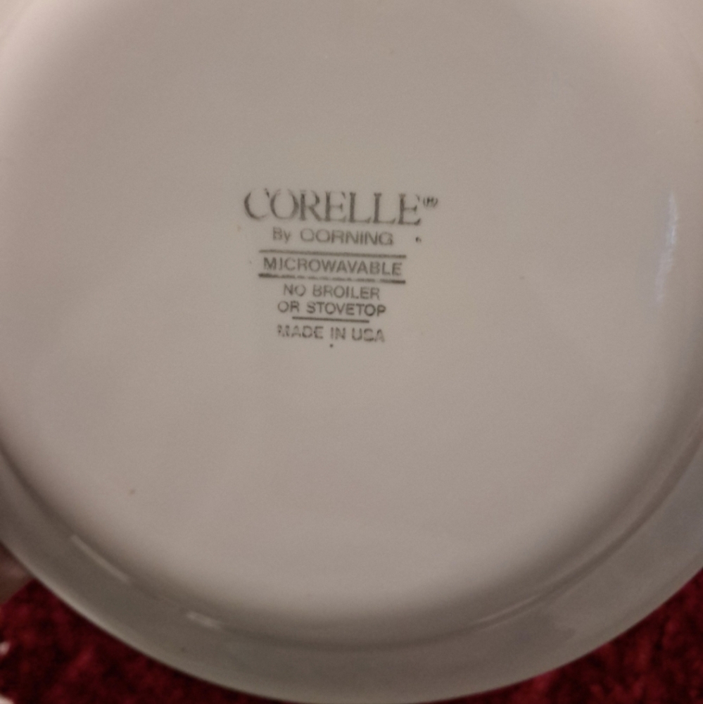Vintage corningware Cornflower bread plates 7in